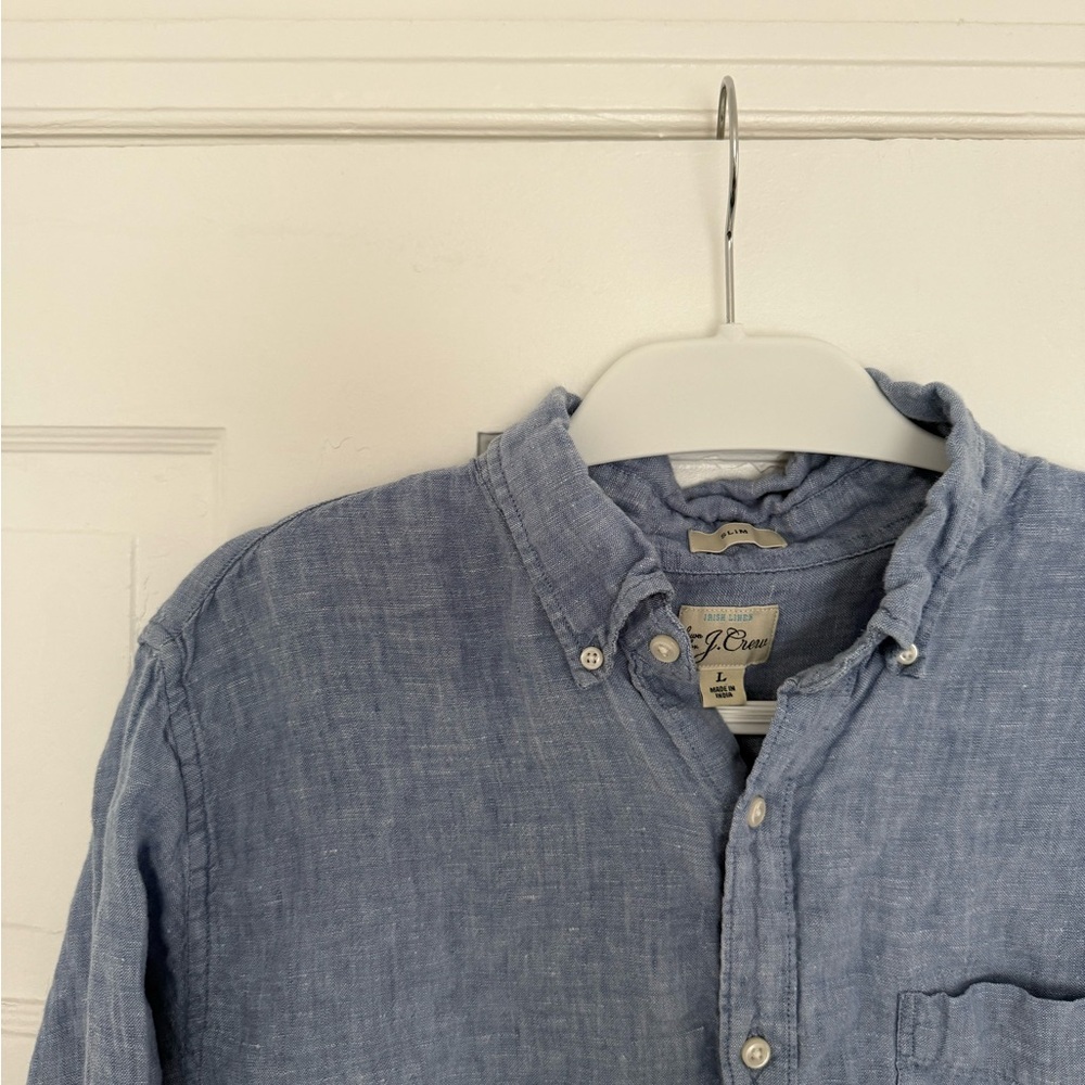 J. Crew - Men's Blue Shirt